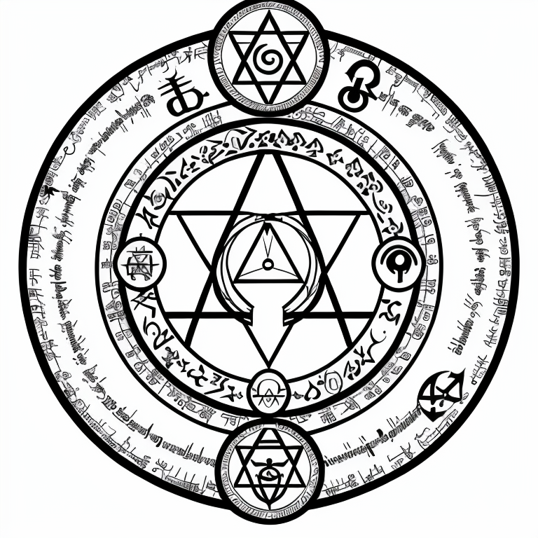 00058-118672891-nvjobmagiccircle magic summoning circle, various symbols, pentagramus, white background, intricate.png